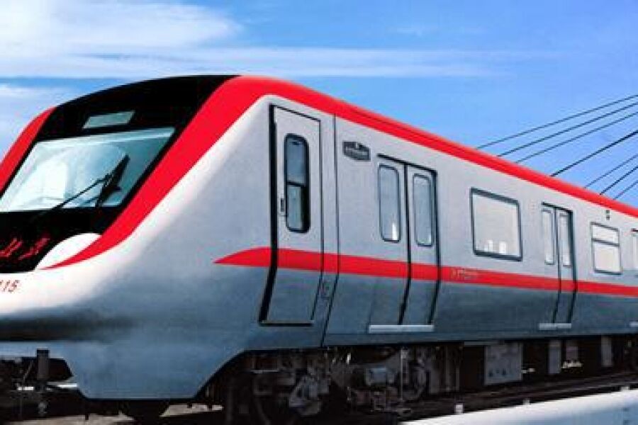 Application of locomotive glass to subway